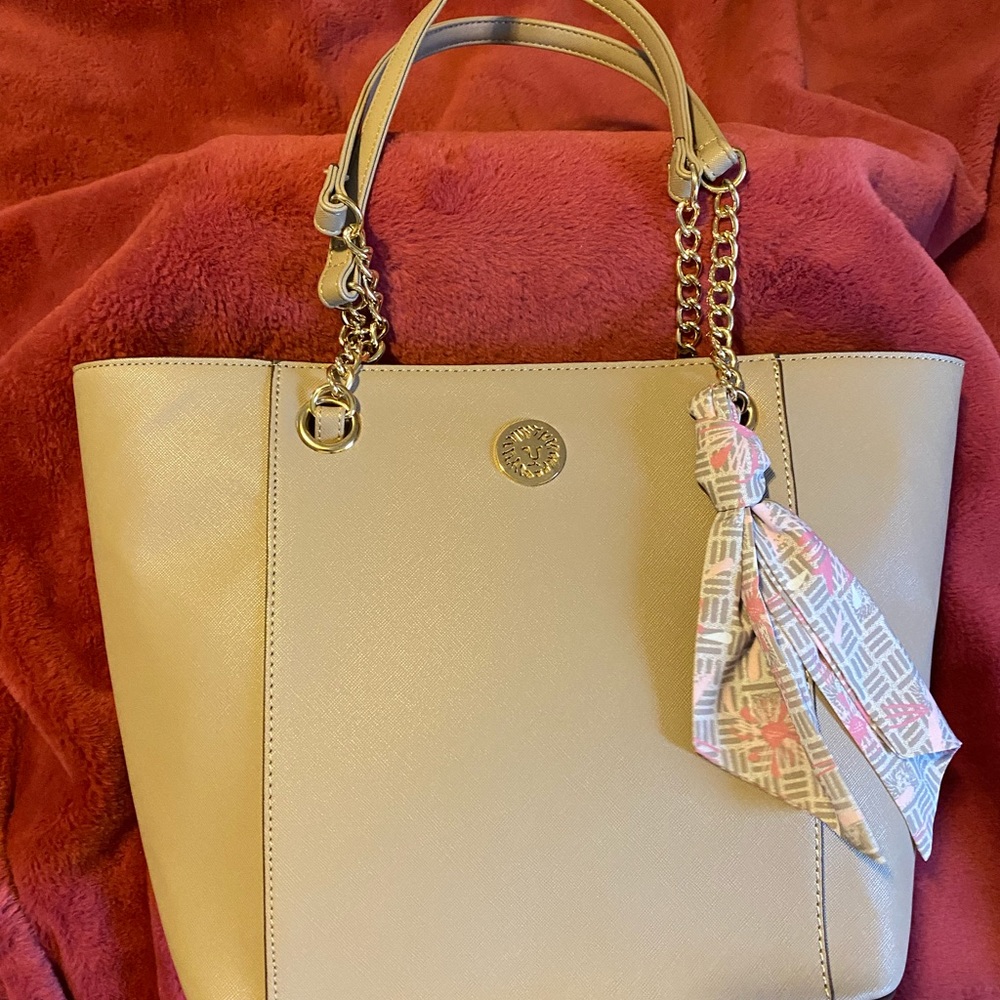Brand new Anne Klein tan handbag